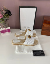 Load image into Gallery viewer, Leather Espadrille Sandals