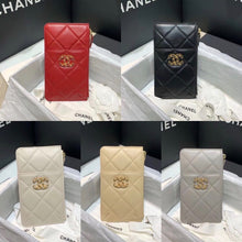 Load image into Gallery viewer, Lambskin Phone Card Purse
