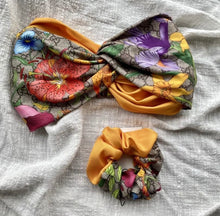 Load image into Gallery viewer, Flora Silk Headband Set
