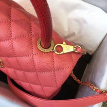 Load image into Gallery viewer, Top Handle Flap Bag