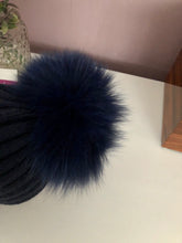 Load image into Gallery viewer, Fur Pom Hat
