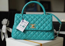 Load image into Gallery viewer, Top Handle Flap Bag