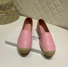 Load image into Gallery viewer, Monogram Leather Espadrilles