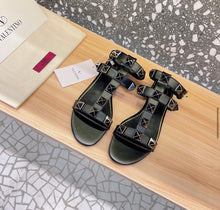 Load image into Gallery viewer, Roman Stud Flat Sandals
