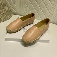 Load image into Gallery viewer, Monogram Leather Espadrilles