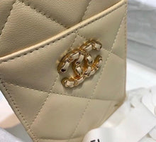 Load image into Gallery viewer, Lambskin Phone Card Purse