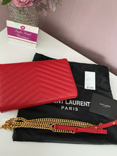 Load image into Gallery viewer, Monogram Chain Clutch