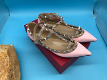 Load image into Gallery viewer, Rockstud Ballerina Flats