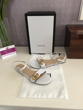 Load image into Gallery viewer, Leather Flat Sandals
