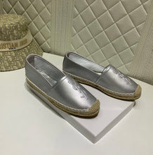 Load image into Gallery viewer, Monogram Leather Espadrilles