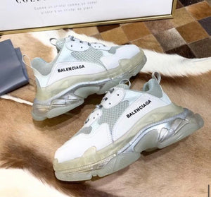 Triple S Clear Sole Whites