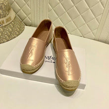 Load image into Gallery viewer, Monogram Leather Espadrilles