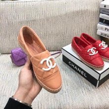 Load image into Gallery viewer, Leather Espadrilles