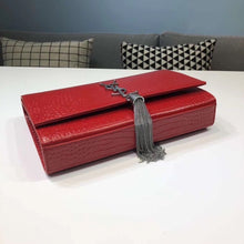 Load image into Gallery viewer, Kate Medium Embossed Tassel Bag