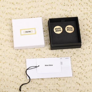 Logo Earrings
