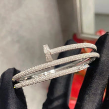 Load image into Gallery viewer, Juste Un Clou Double Bangle
