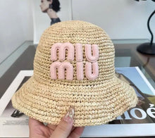 Load image into Gallery viewer, Raffia Bucket Hat
