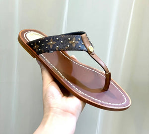 Monogram Sandals