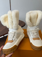 Load image into Gallery viewer, Fur Trainer Boots

