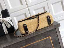 Load image into Gallery viewer, Raffia Classic Flap
