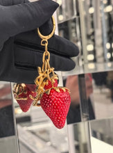 Load image into Gallery viewer, Strawberry Bag Charm/Keychain
