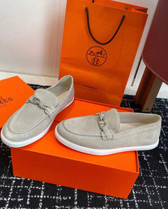 Suede Loafers