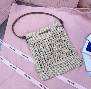 Woven Fabric Mini Bag