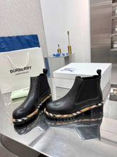 Load image into Gallery viewer, Check Ankle Boots
