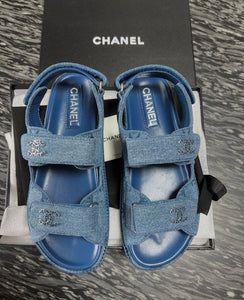 Denim Dad Sandals