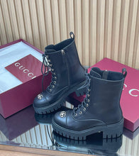 Load image into Gallery viewer, GG Leather Boots
