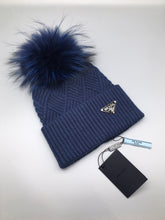 Load image into Gallery viewer, Fur Pom Hat
