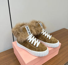 Load image into Gallery viewer, Fur Trainers
