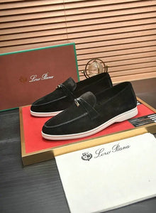 Suede Loafers
