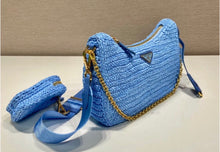 Load image into Gallery viewer, Re Edition Raffia Bag
