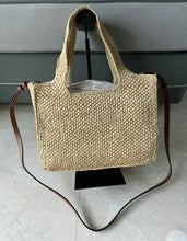 Load image into Gallery viewer, Raffia Tote
