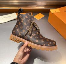 Load image into Gallery viewer, Monogram Ankle Boots
