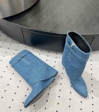 Load image into Gallery viewer, Shark Lock Ankle Boots
