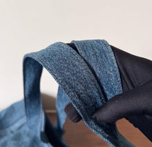 Load image into Gallery viewer, Large Denim Cabas Shopper
