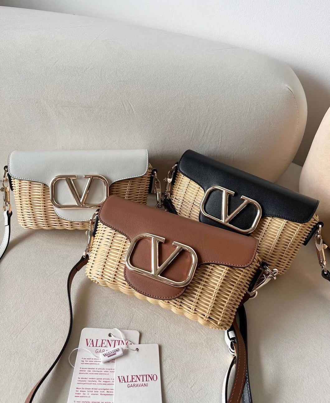 Loco Raffia Bag
