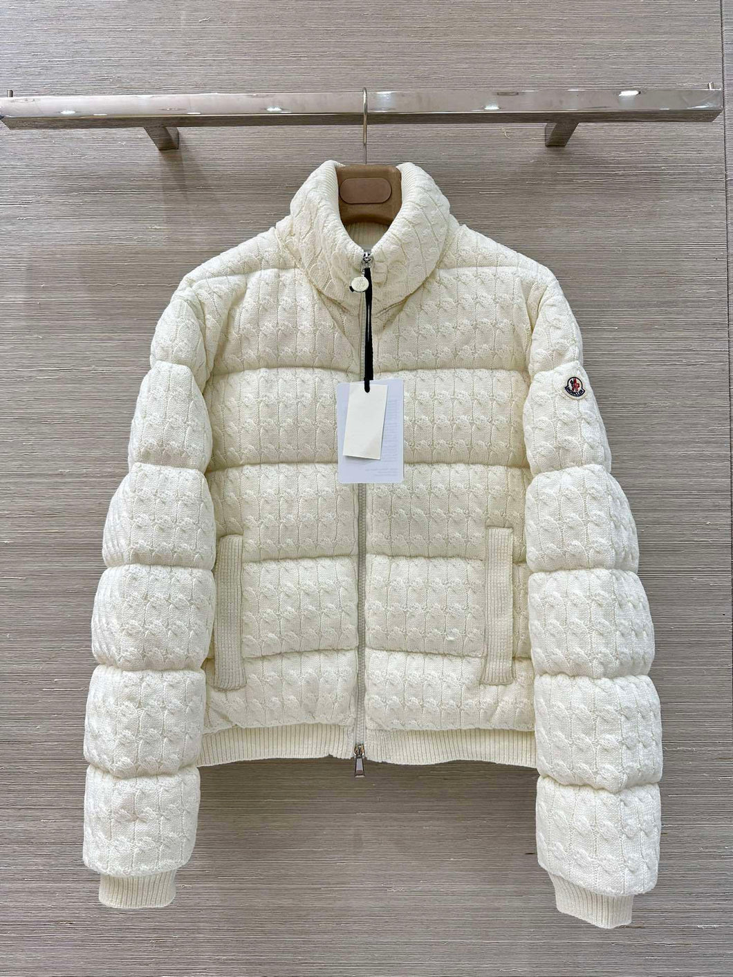 Cable Knit Puffer