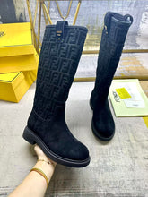 Load image into Gallery viewer, FF Suede Boots
