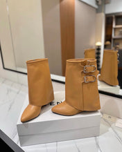 Load image into Gallery viewer, Shark Ankle Boots
