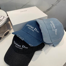 Load image into Gallery viewer, Denim Logo Cap
