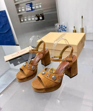 Load image into Gallery viewer, Suede Sandals
