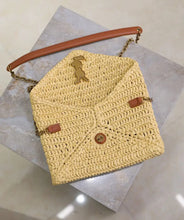 Load image into Gallery viewer, Cassandre Raffia Bag
