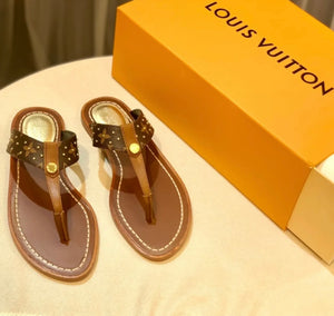 Monogram Sandals