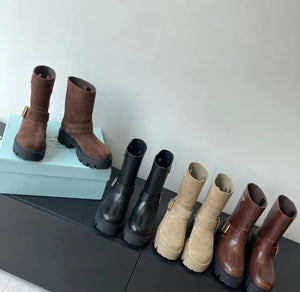 Leather Boots