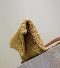 Load image into Gallery viewer, Cassandre Raffia Bag
