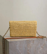Load image into Gallery viewer, Cassandre Raffia Bag
