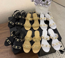 Load image into Gallery viewer, Chain Sandals

